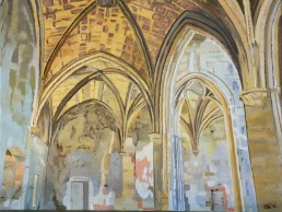 Detall voltes claustre Sant Pere d'Àger