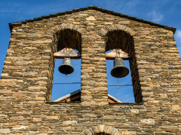Espadanya de Sant Esteve d'Araós amb dues obertures d'arc