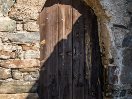 Porta d'entrada de Sant Romà d'Aineto