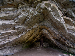 Cova d'Harpea formació geològica singular