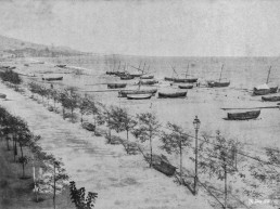 La Rambla i la platja a finals del s.XIX