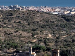 Sant Jeroni de la Murtra i ciutat de Badalona